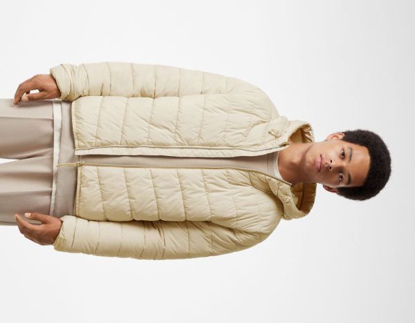 Bershka Lichtgewicht Puffer Donzen Jassen Heren Grijs | mq9lMyttrfs