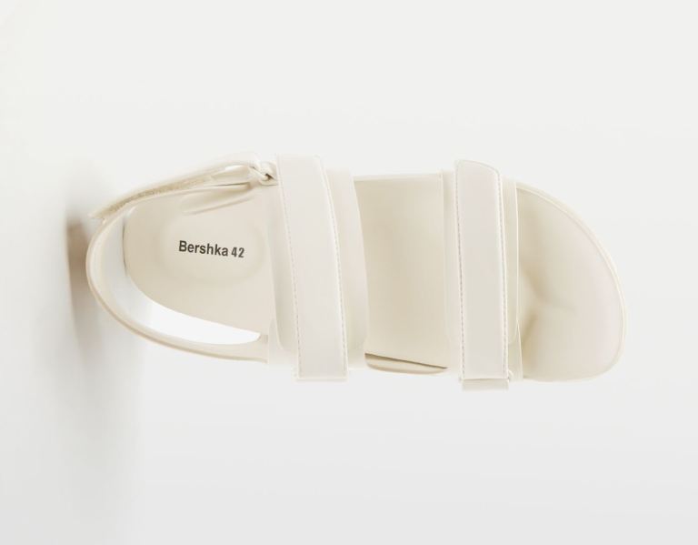 Bershka Bandjes Sandalen Heren Bruin | xv6GkWmbedW