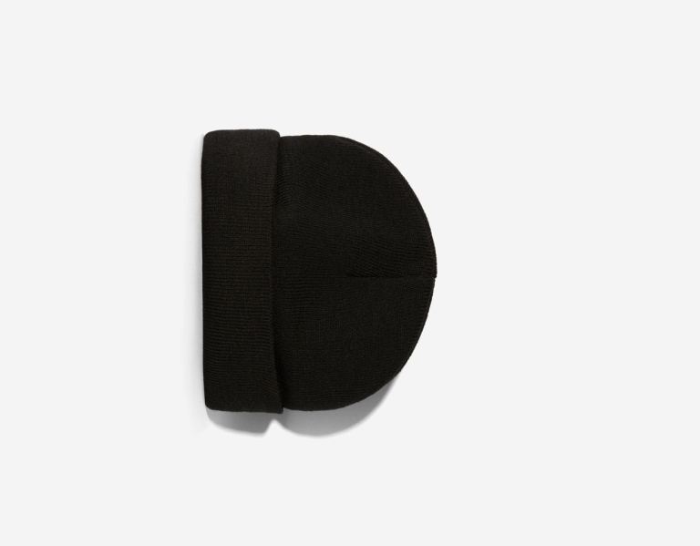 Bershka Basic Beanie Caps Heren Zwart | UxZJA9uExNl