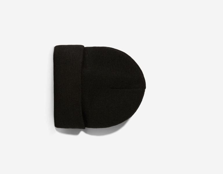 Bershka Basic Beanie Caps Heren Zwart | UxZJA9uExNl