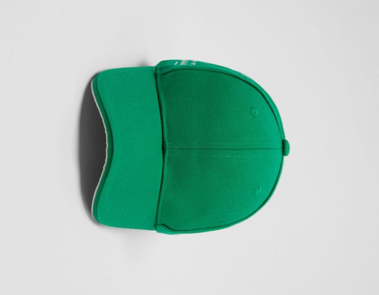 Bershka Basic Caps Heren Groen | 9DNJyw1sAkH