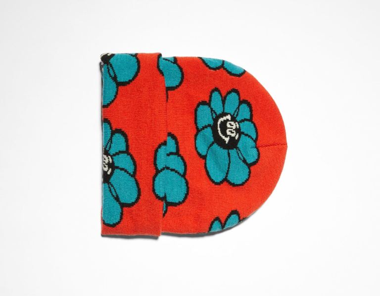 Bershka Beanie With Funny Print Caps Heren Oranje | Vf6FUxL5ZIX