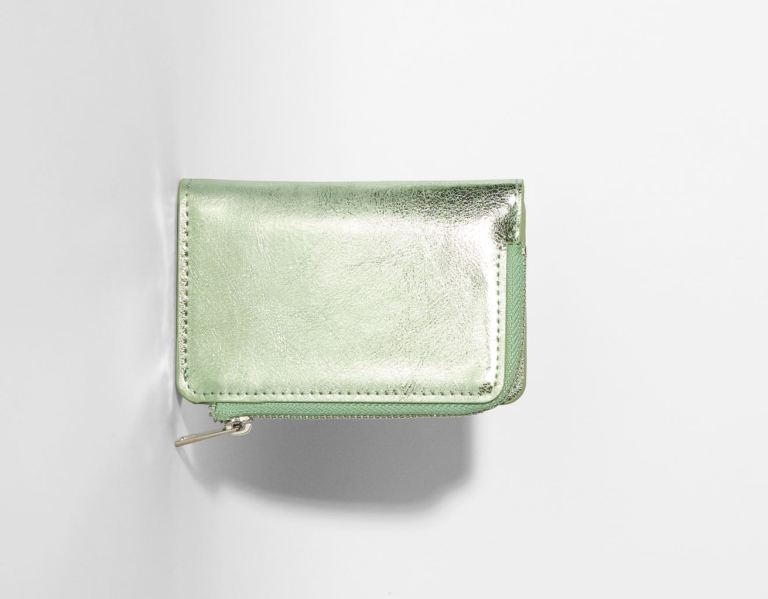 Bershka Butterfly Print Wallet Tassen Dames Groen | YMR3F7VyuZ6