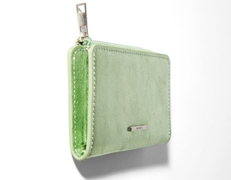 Bershka Butterfly Print Wallet Tassen Dames Groen | YMR3F7VyuZ6