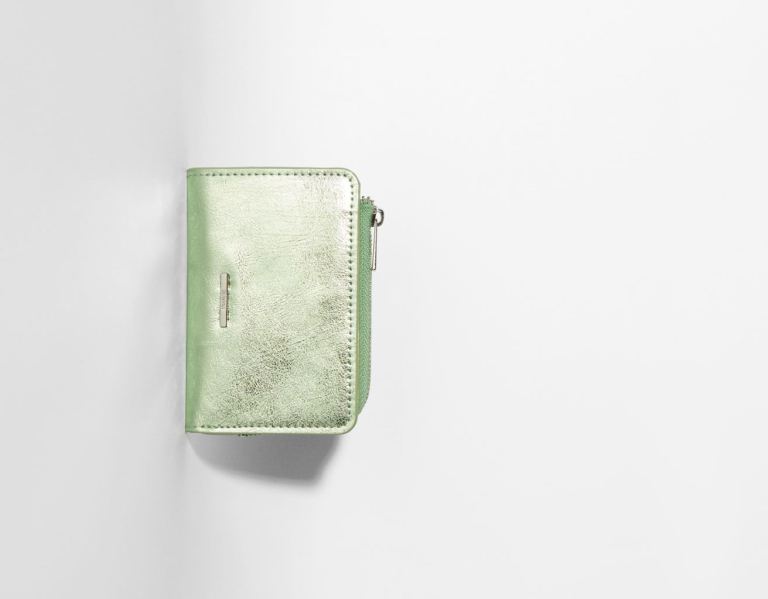 Bershka Butterfly Print Wallet Tassen Dames Groen | YMR3F7VyuZ6