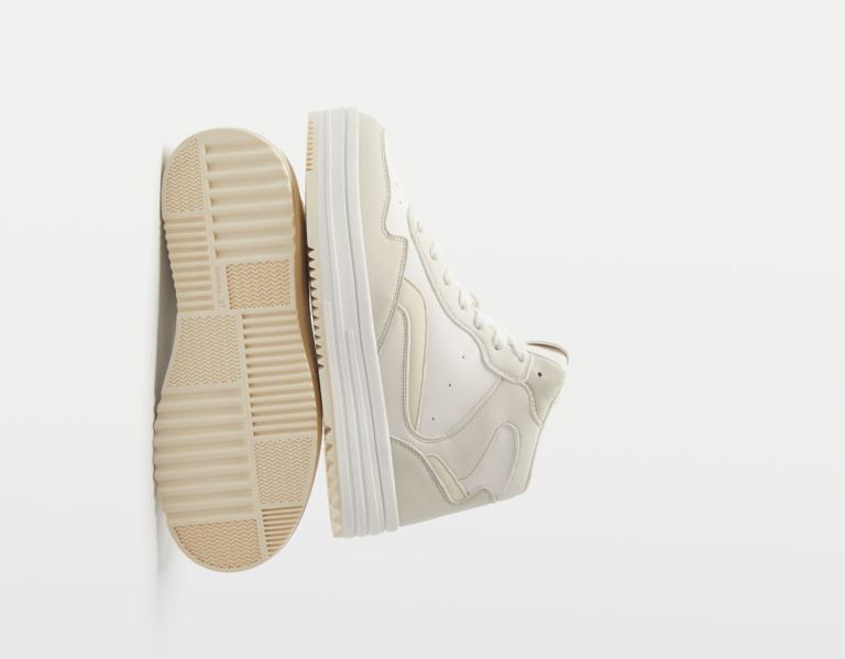 Bershka Contrasting High-top Sneakers Dames Gekleurd | dzx8p7z5olL