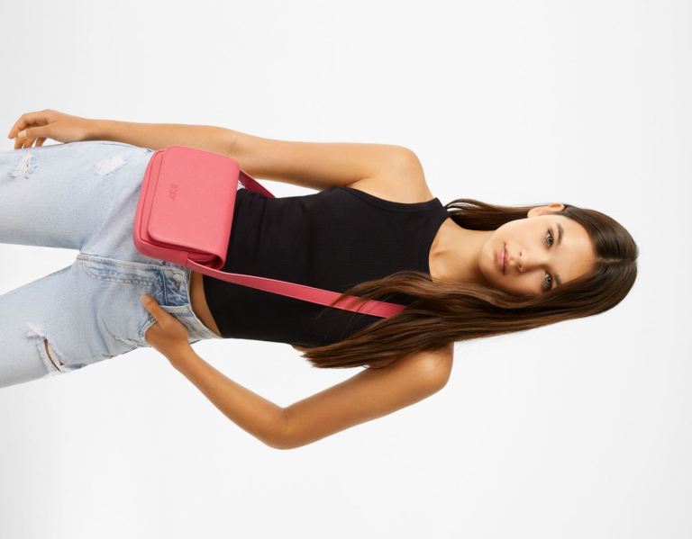 Bershka Crossbody Tassen Dames Fuchsie | vO0KCTzeSbJ