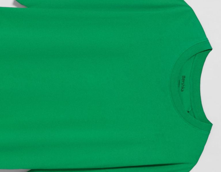 Bershka Extra-loose-fit Kort Sleeve T-shirts Heren Groen | BwyQlzK4EWw