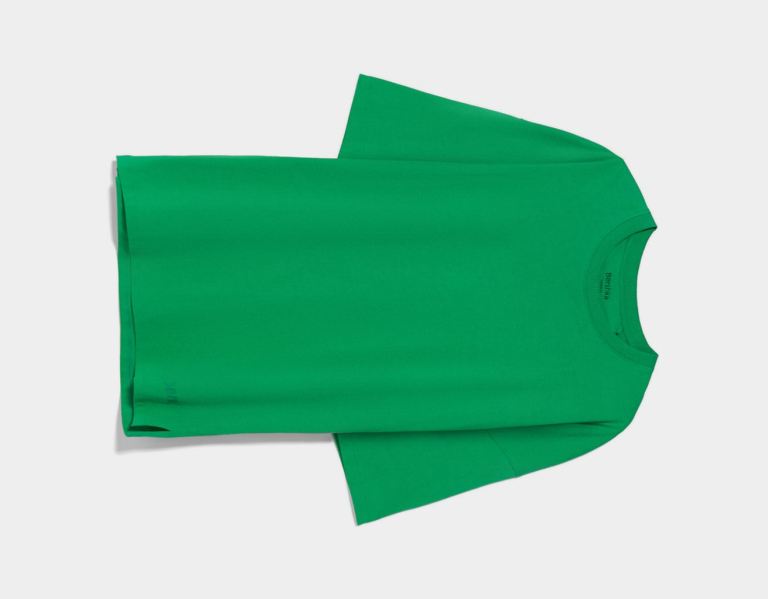 Bershka Extra-loose-fit Kort Sleeve T-shirts Heren Groen | BwyQlzK4EWw