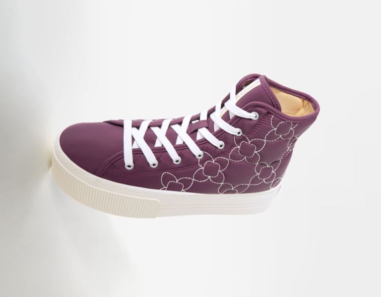 Bershka Gewatteerd Platform High-top Sneakers Dames Gekleurd | ljP3kkt5LQp