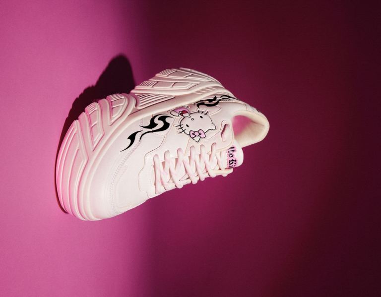 Bershka Hello Kitty High-top Sneakers Dames Wit | JqmWoh3fVKZ