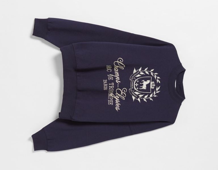 Bershka High Neck Embroidered Sweatshirts Dames Blauw | I1WNUoxOhYF