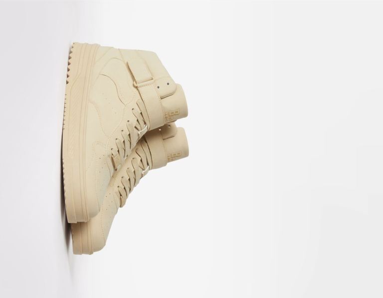 Bershka High-top Sportschoenen Heren Bruin | B8KRXfXrGRP