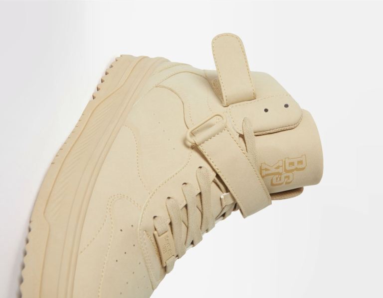 Bershka High-top Sportschoenen Heren Bruin | B8KRXfXrGRP