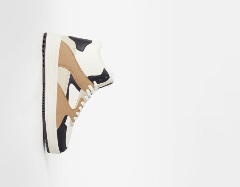 Bershka High-top Sportschoenen Heren Bruin | GKalxhj3SwF