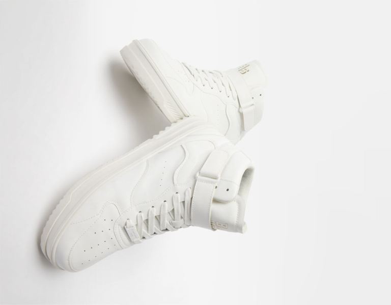 Bershka High-top Sportschoenen Heren Wit | ToTBvW4HIAr