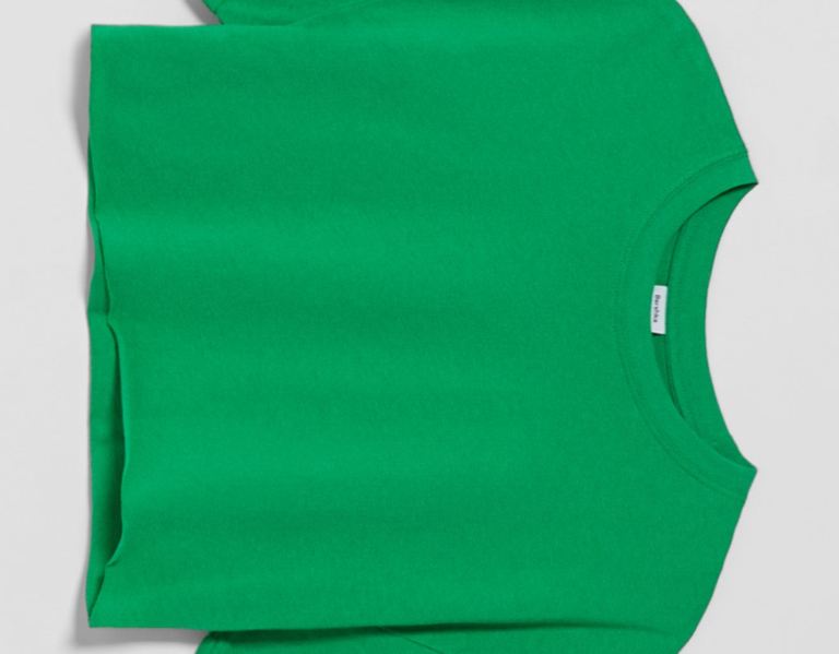 Bershka Kort Sleeve Cropped T-shirts Dames Groen | MSNjhgN47xr