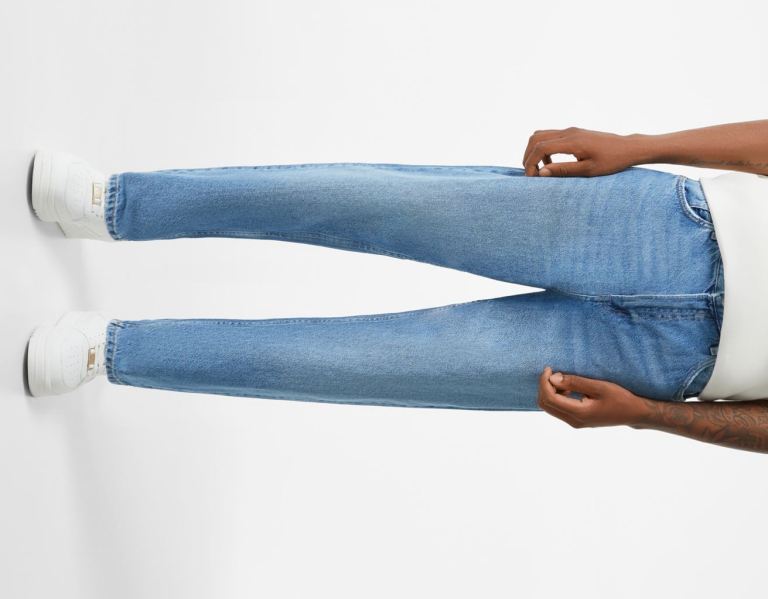 Bershka Loose-fit Jeans Heren Lichtblauw | WKcf9XFhmSh