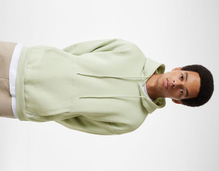 Bershka Oversize Hoodie Heren Groen | ZKepkqYJPA0