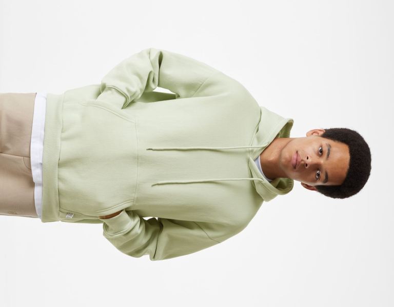 Bershka Oversize Hoodie Heren Groen | ZKepkqYJPA0