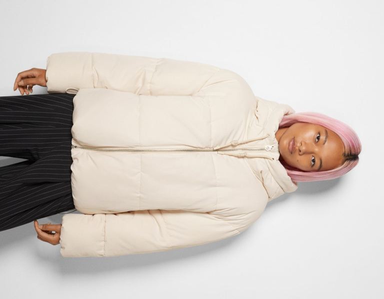 Bershka Oversize Met Capuchon Puffer Jassen Dames Room | To9IEwDrTis