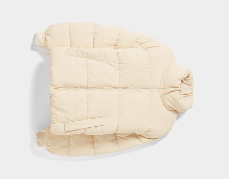 Bershka Oversize Puffer Donzen Jassen Heren Geel | SDIAZI6VuHg