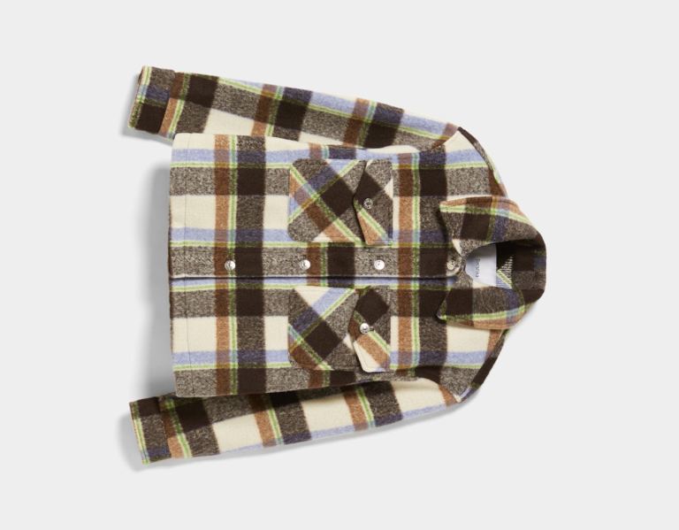 Bershka Plaid Trucker Jassen Dames Room | etWMvf39OpE