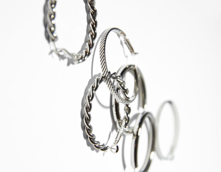 Bershka Set Of 3 Pairs Of Hoop Earrings Sieraden Dames Zilver | ofH6rCiWXnP