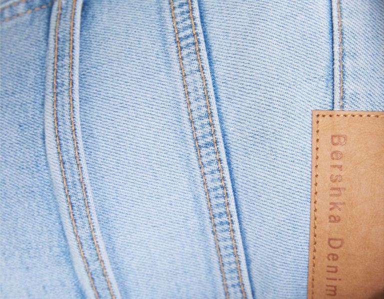 Bershka Super Mager Jeans Heren Lichtblauw | KTUmNrY9fzW