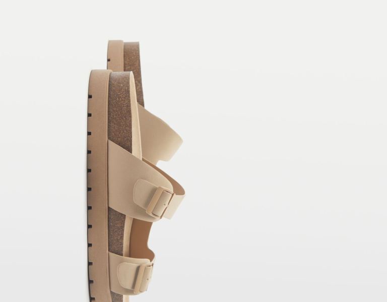 Bershka With Straps And Buckles Sandalen Heren Bruin | tAkTtxvrUSB