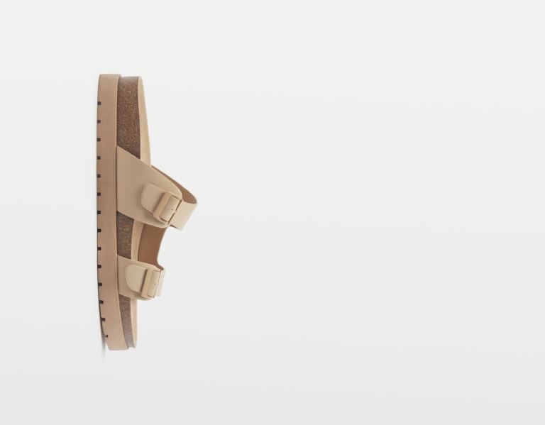 Bershka With Straps And Buckles Sandalen Heren Bruin | tAkTtxvrUSB