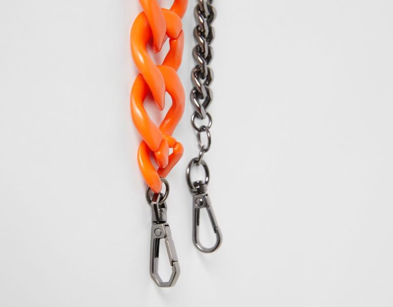 Bershka Xl Keyring Riemen Heren Oranje | Jcu1n0eBsfp